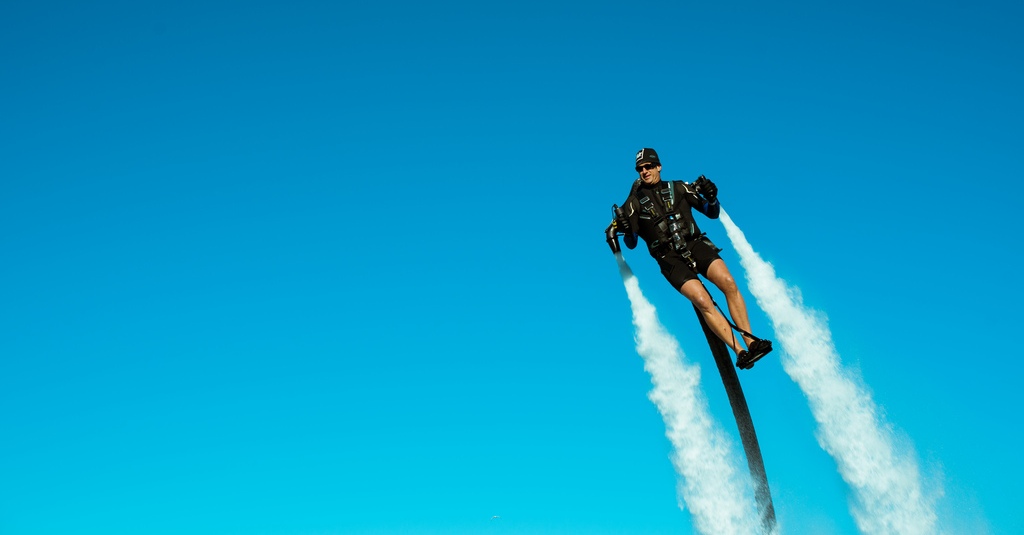 jetpack, adrenalin, zazitek, vodni sporty